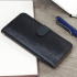 Hansmare Calf LG G6 Wallet Case - Navy Blue 1