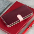 Hansmare Calf Samsung Galaxy S8 Plus Wallet Case - Wine / Pink 1