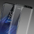 Olixar Full Cover Tempered Glas Samsung Galaxy S8 Displayschutz in Schwarz 1