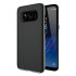 Olixar X-Duo Samsung Galaxy S8 Case - Carbon Fibre Silver 1