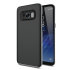 Olixar X-Duo Samsung Galaxy S8 Plus Case - Koolstofvezel Zilver 1