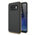 Olixar X-Duo Samsung Galaxy S8 Plus Hülle in Carbon Fibre Gold 1
