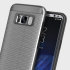 Obliq Slim Meta Chain Samsung Galaxy S8 Case Hülle - Titanium Silber 1