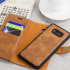 2-in-1 Magnetic Samsung Galaxy S8 Wallet / Shell Case - Tan 1
