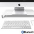Wireless Bluetooth Keyboard - Silver & White 1
