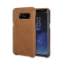 Vaja Grip Samsung Galaxy S8 Premium Leather Case - Brown 1