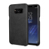 Vaja Grip Samsung Galaxy S8 Plus Premium Leather Case - Black 1