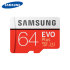 Carte mémoire Samsung MicroSDXC EVO Plus 64Go avec adapt. – Classe 10 1