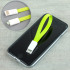STK Short Lightning Magnetic Charge and Sync Cable - Green 1