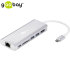 Goobay Premium USB-C Multiport 4K HDMI & USB Adapter - Silver 1