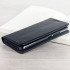 Housse HTC U11 Olixar Portefeuille en cuir véritable – Noire 1