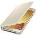 Galaxy J5 2017 Official Samsung Wallet Cover Flip Case - Gold 1