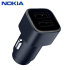 Official Nokia Dual USB 2.4A Car Charger - Black 1