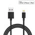 Apple Certified MFi Charge & Sync Lightning to USB Cable - Black 1