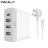 Macally 72W 4 Port USB-C PD / USB-A Wall Charger - UK Mains 1