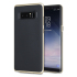 Olixar XDuo Samsung Galaxy Note 8 Case - Carbon Fibre Gold 1