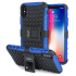 Coque iPhone X ArmourDillo protectrice – Bleue 1