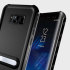 KSIX Aqua Samsung Galaxy S8 Plus Waterproof Stand Case - Black 1