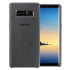 Coque Officielle Samsung Galaxy Note 8 Alcantara Cover – Gris foncé 1