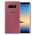 Official Samsung Galaxy Note 8 Alcantara Cover Case - Pink 1