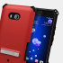 Coque HTC U11 Seidio Dilex avec support béquille – Rouge sombre / Noir 1