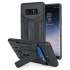 Olixar XTrex Galaxy Note 8 Robustes Karten-Kickstandhülle - Schwarz 1