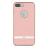 Moshi Vesta iPhone 8 Plus Textile Pattern Skal - Rosa 1