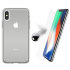 OtterBox iPhone X Clearly Protected Skin and Screen Protector Kit 1