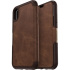 OtterBox Strada Folio iPhone X Leather Wallet Case - Brown 1