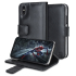 Olixar Genuine Leather iPhone X Wallet Case - Black 1