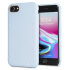 LoveCases Pretty in Pastel iPhone 8 Denim Design Case - Blue 1