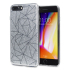 LoveCases Shine Bright Like a Diamond iPhone 8 Plus Case - Silver 1