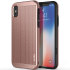 Obliq Slim Meta iPhone X Case - Roze Goud 1