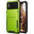 VRS Design Damda Folder iPhone X Case - Lime Green 1