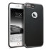 iPhone 8 Plus Olixar XDuo Case - Carbon Fibre Metallic Grey 1