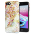 LoveCases Marmor iPhone 8 / 7 Hülle - Opal Edelstein Gelb 1