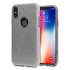 iPhone X Glitter Case - LoveCases - Silver 1