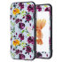 LoveCases Blumenkunst iPhone 6S / 6 Hülle - Blau 1