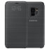 Official Samsung Galaxy S9 LED Flip Wallet Cover Case - Black 1