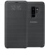 Official Samsung Galaxy S9 Plus LED Flip Wallet Cover Case - Black 1