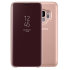 Official Samsung Galaxy S9 Clear View Stand Cover Case - Gold 1