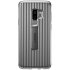 Official Samsung Galaxy S9 Plus Protective Stand Cover Skal - Silver 1