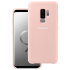 Official Samsung Galaxy S9 Plus Silicone Cover Case - Pink 1