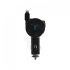 Aiino 2 Port Car Charger w/ Built-in Retractable 0.8m Lightning Cable 1