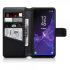 Samsung Galaxy S9 Genuine Leather Wallet Case - Olixar - Black 1