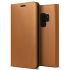VRS Design Genuine Leather Samsung Galaxy S9 Plus Wallet Case - Brown 1