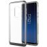 VRS Design Crystal Bumper Samsung Galaxy S9 Plus Case - Staal Zilver 1