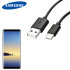 Official Samsung USB-C Galaxy Note 8 Charging Cable - 1.2m - Black 1
