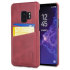 Krusell Sunne 2 Card Samsung Galaxy S9 Leather Case - Red 1