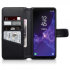 Olixar Samsung Galaxy S9 Plus Genuine Leather Wallet Case - Black 1